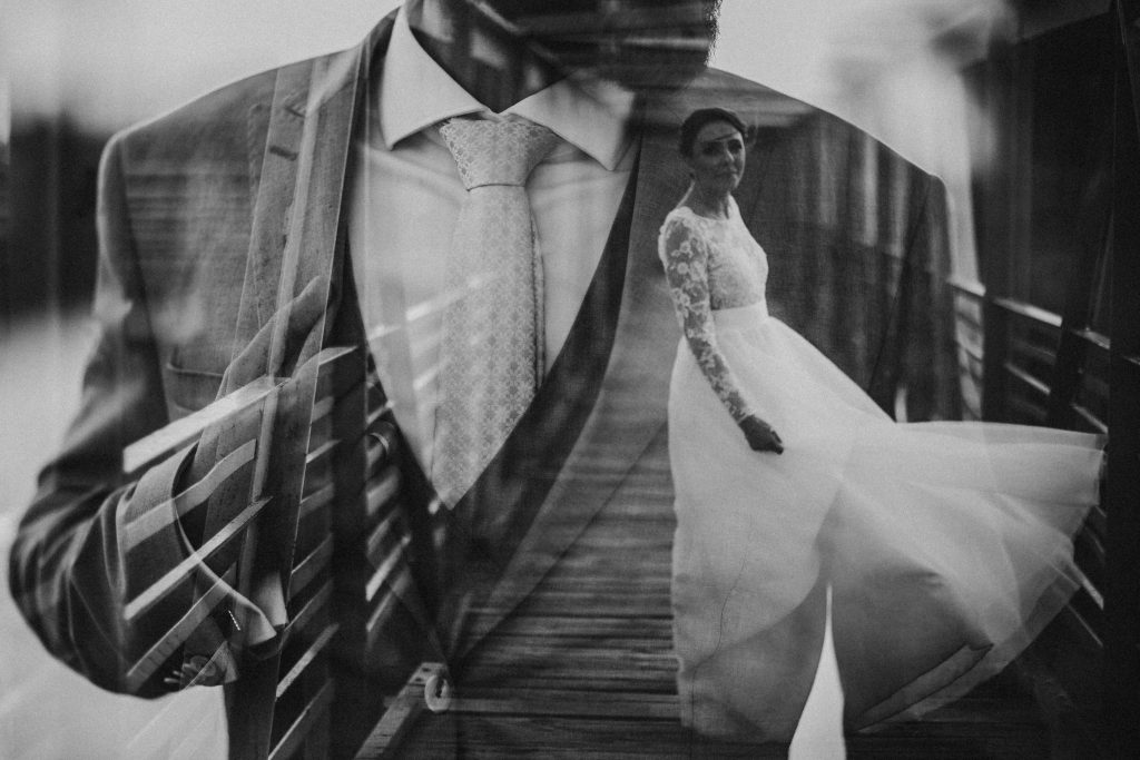 fotografia svadobneho paru odfotena dvojitou expoziciou svadba vychod fotograf